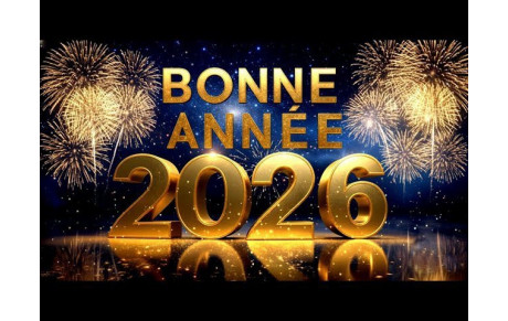 Bonne année 2026 🎊🎉